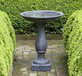 Photo of Campania Williamsburg Candlestand Birdbath - Exclusively Campania